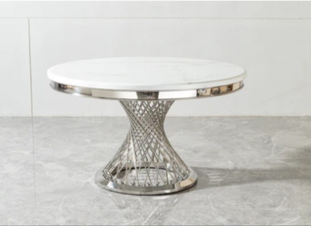 A939 Silver dinning table